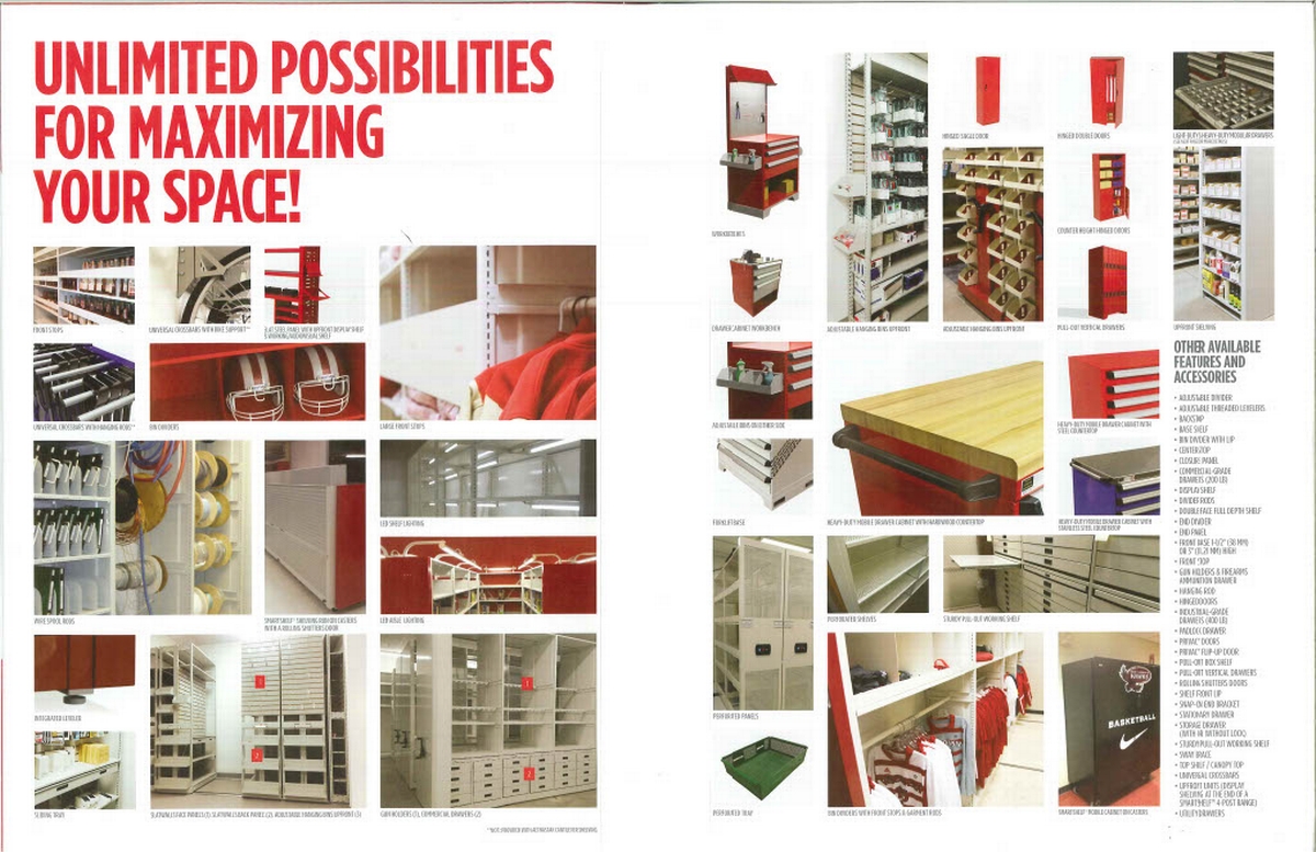 SMART SHELF - UNLIMITED POSSIBILITIES FOR MAXIMIZING YOUR SPACE!