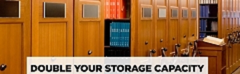 DOUBLE YOUR STORAGE CAPACITY WITH FSS'S HIGH DENSITY SHELVING SYSTEMS