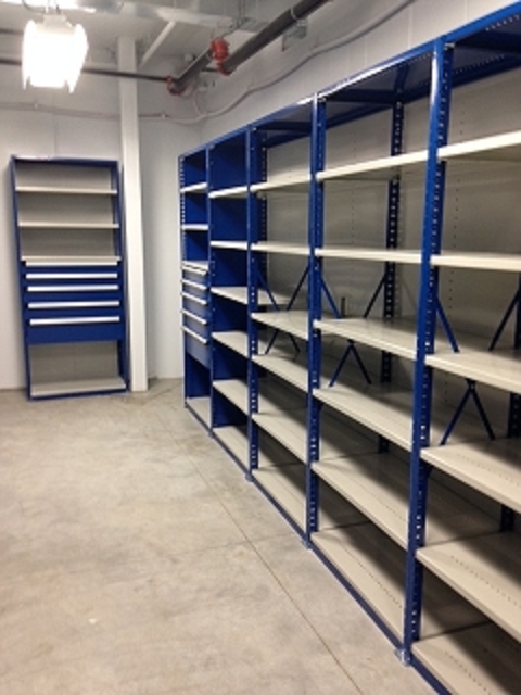 Steel Shelving Units for Parts