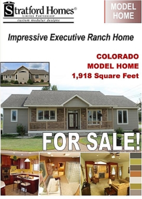 Stratford Homes Model Home for Sale - Discounted over $70,000! 