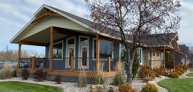 Paxton II - Cottage Floor Plan Model Home