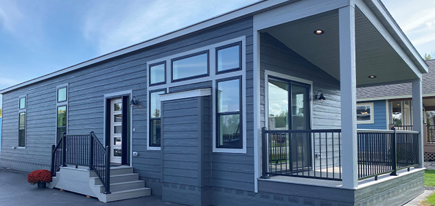 Oasis - Cottage Floor Plan Model Home