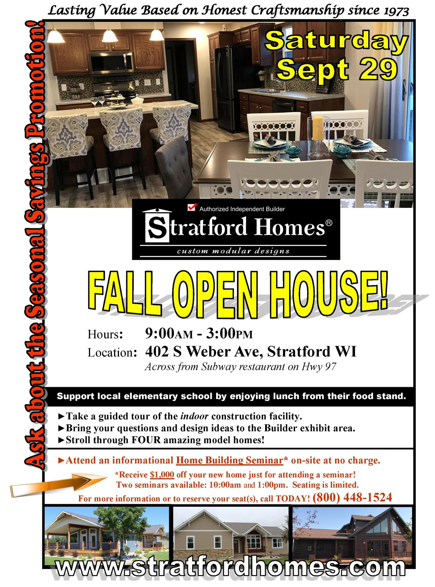 Fall Open House Flyer