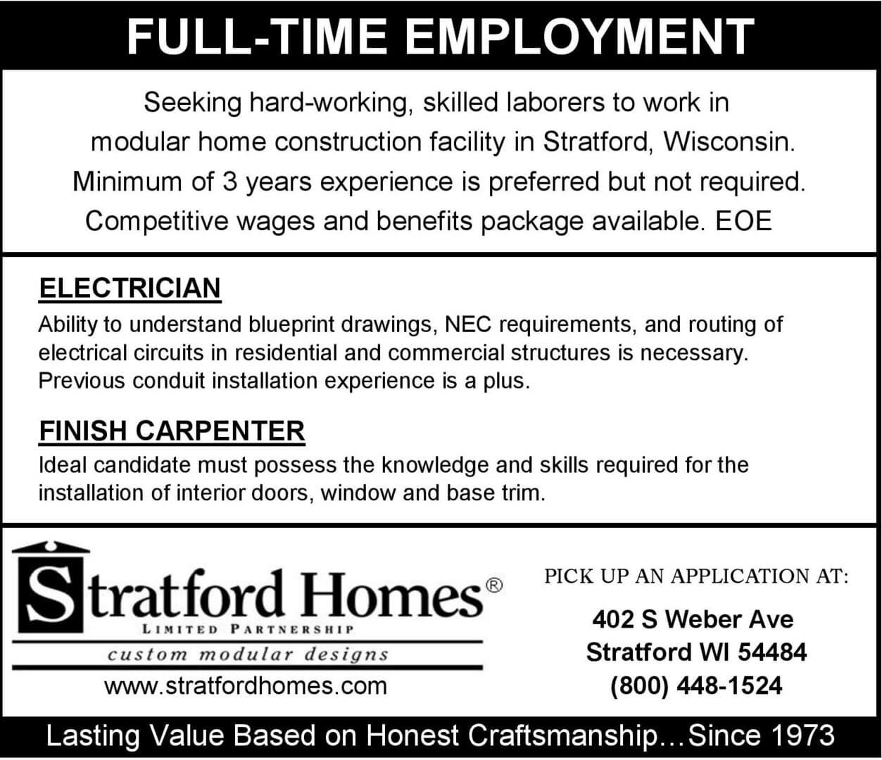 Now Hiring Flyer