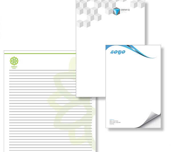 Custom Business Branded Logo Notepads in Edgar, WI