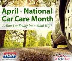 APRIL IS NATIONAL CAR CARE MONTH - IS YOUR VEHICLE READY FOR SPRING?