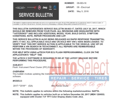 TSB - Technical Service Bulletin. Learn More. 