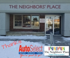 Community Support Partner - Auto Select supports the Neighbors Place in Wausau