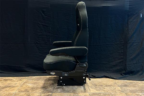 Legacy Silver Tuff Cloth Truck Seat Left Side