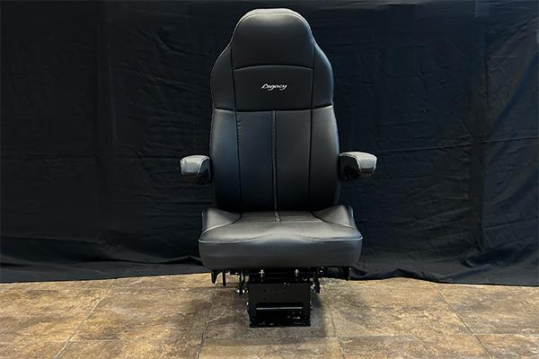 Legacy Silver DuraLeather™ Truck Seat Front