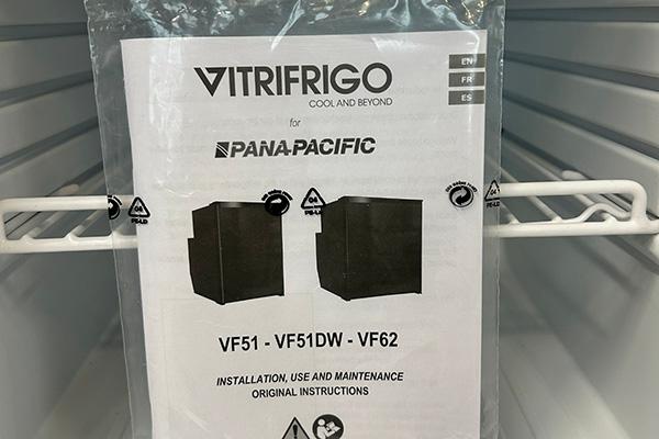 Vitrifrigo Built-In 1.8 CU. FT. 12V Refrigerator for Mobile Application 