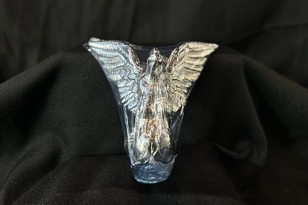 American Eagle Die Cast Hood Ornament - Chrome 