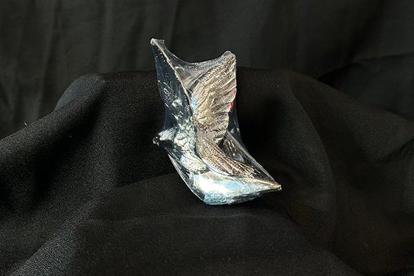 American Eagle Die Cast Hood Ornament - Chrome 