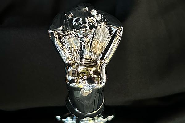 Goddess Die Cast Hood Ornament - Chrome 