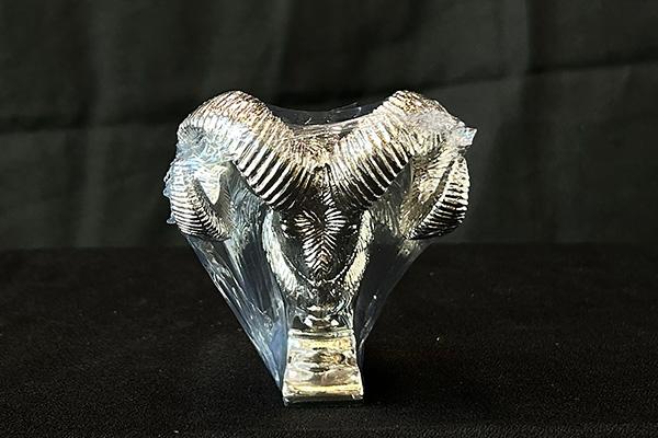 Bighorn Die Cast Hood Ornament - Chrome 