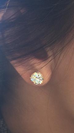 4 ct earrings