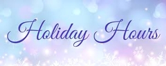 Holiday Hours