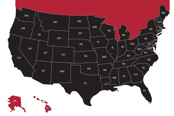 American Windows LLC Service Area