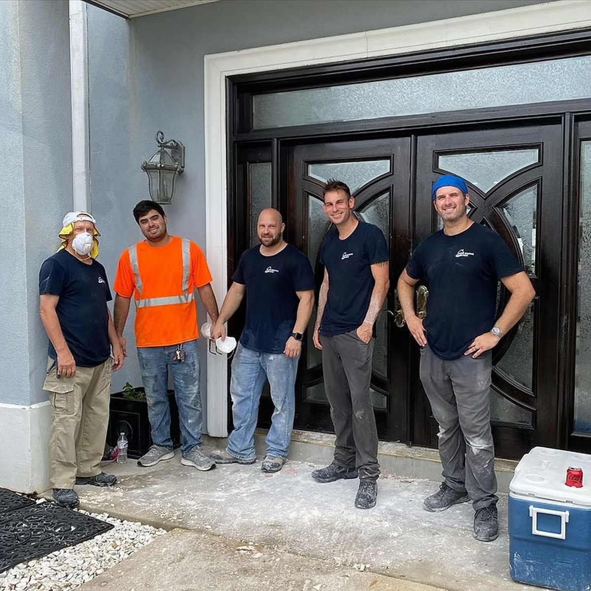 Our team working hard to dry out & restore homes in Laplace Louisiana