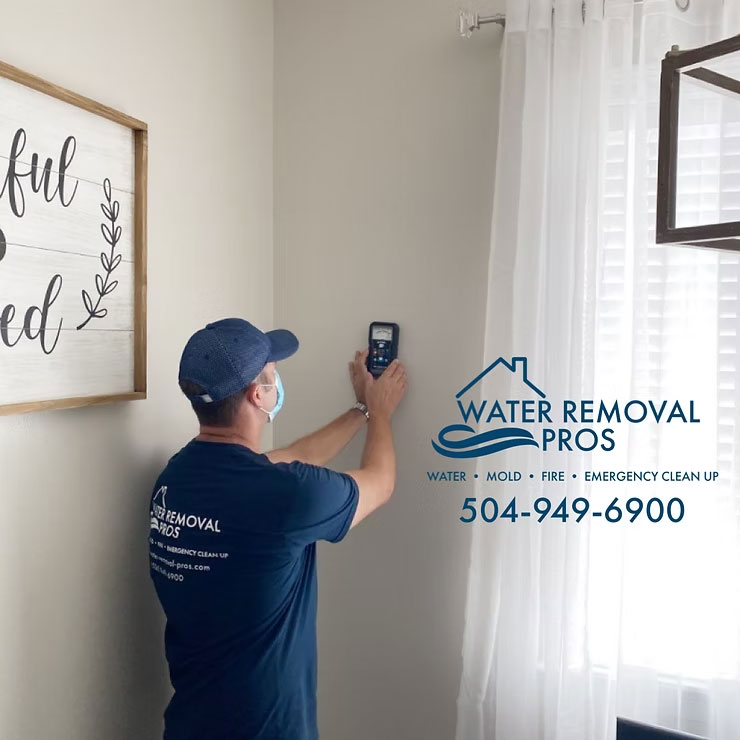 Water Removal Pros's moisture inspection services in Belle Chasse, LA