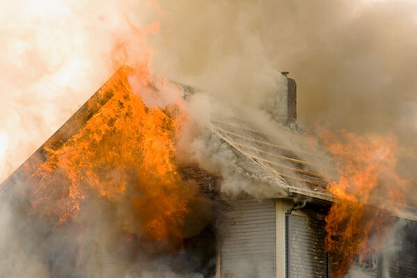 Water Removal Pros fire damage restoration for a residential property