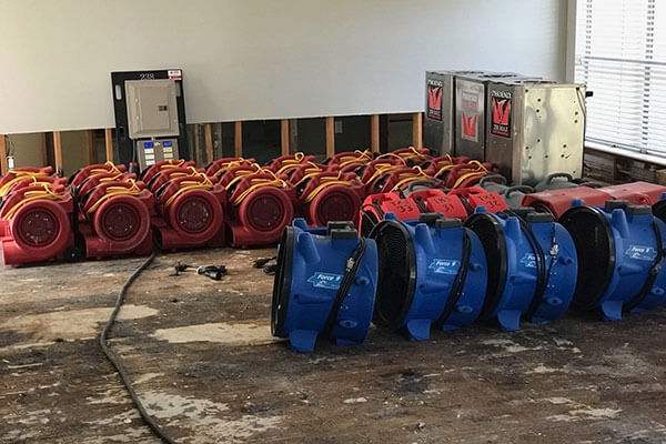 Water Removal Pros professional water damage restoration equipment