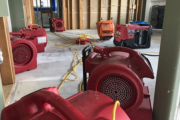 Water Removal Pros structural drying equipment for water damage restoration