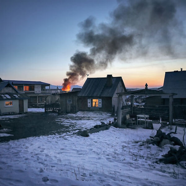 A burning village home Fire damage repair Colorado Springs, CO