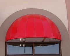 Illuminated Dome awning, Canopy Plus fabric, 13 yr warranty