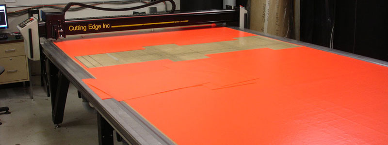 Flatbed CNC cutter CNC textile cutting in Wausau, WI