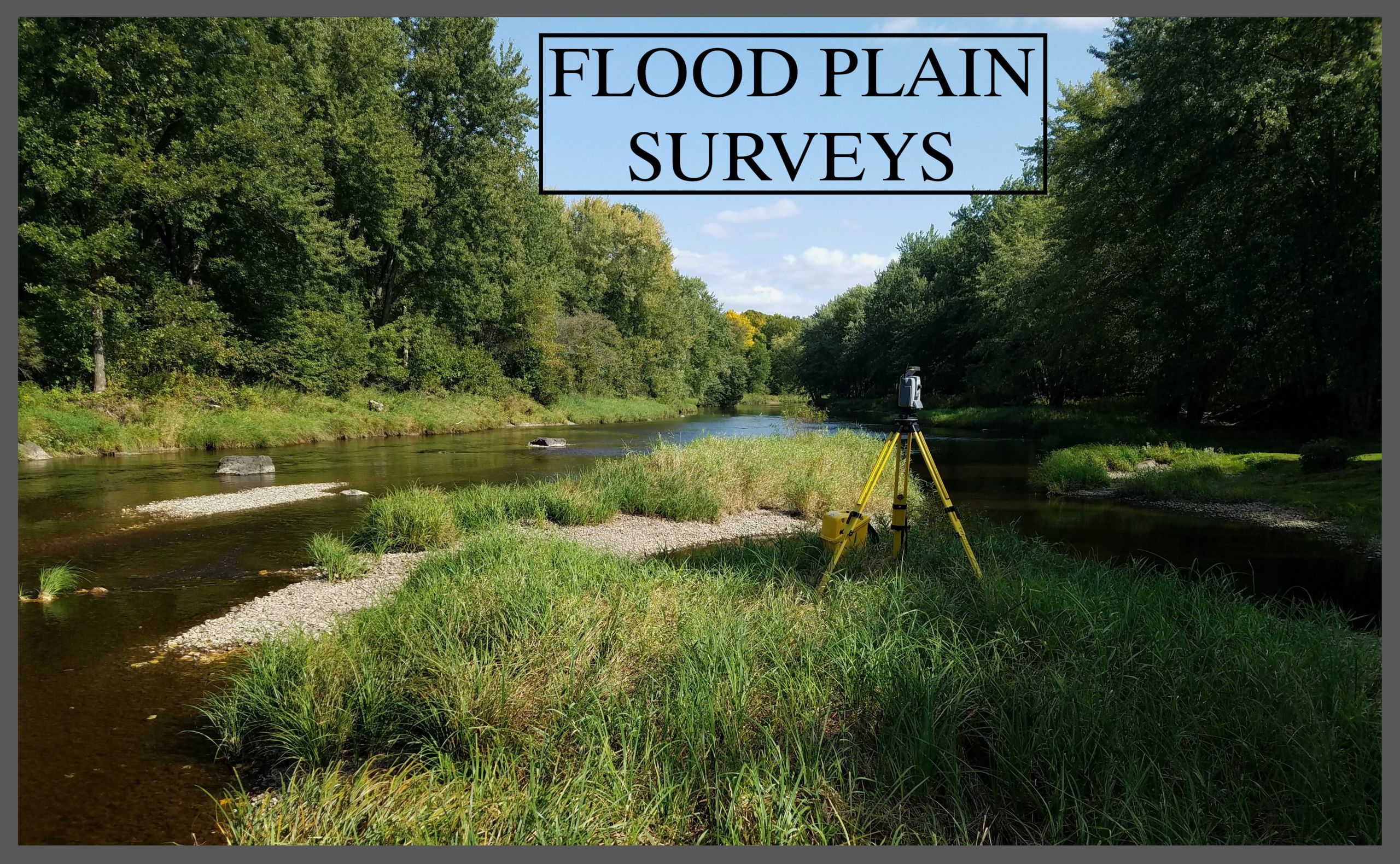 flood plain surveys in Weston WI