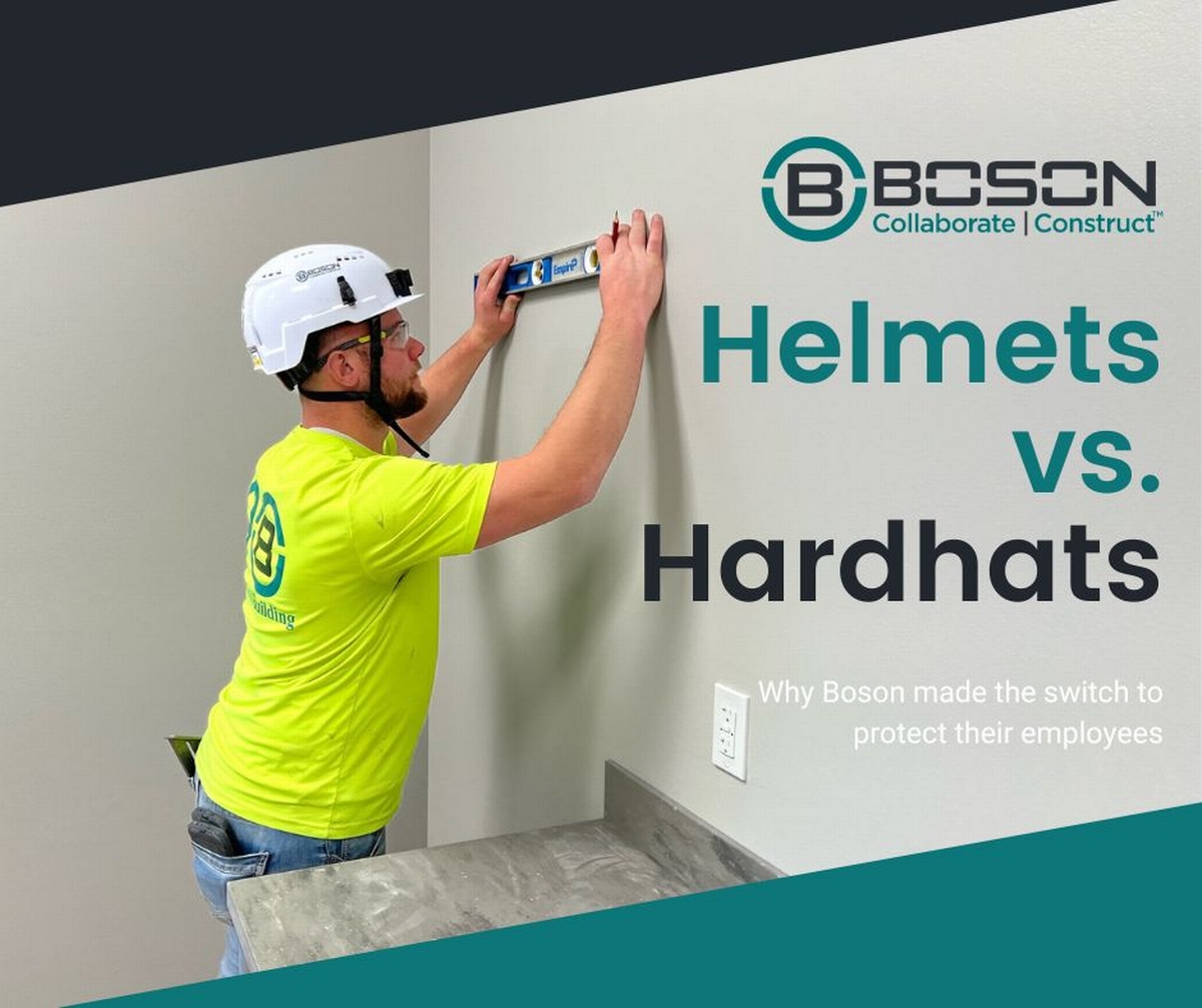 Helmets replace hard hats