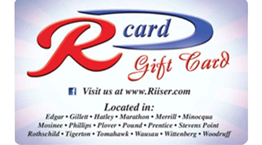 Rstore, gift card