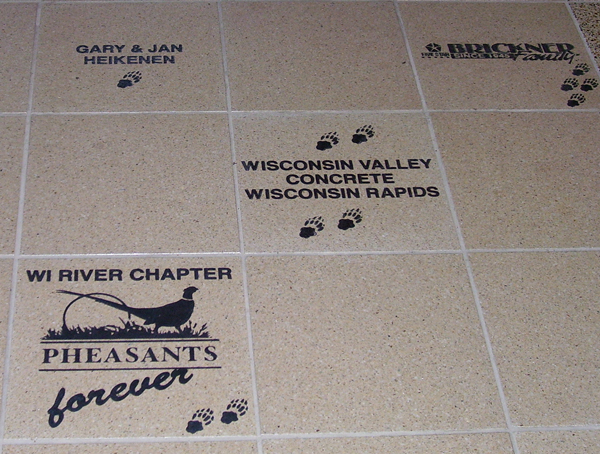 Inscribed Brick or Tile