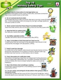 Top 10 Holiday Safety Tips