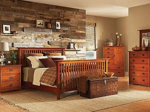 American Mission Slat Bed in Color #80