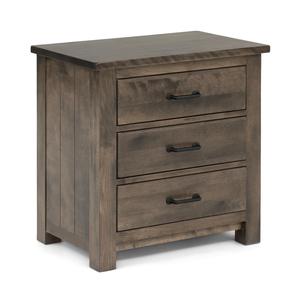 Bench Built Nightstand in Birch Color #27