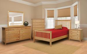 Stratford Twin Slat Bed Color #10