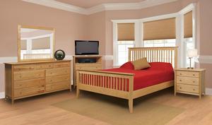 Stratford Slat Bed in Queen Color #10