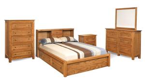 Oak Taylor J Bedroom Group Oak Color #38