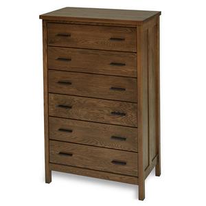 Verona 6 Drawer Chest in Oak #48