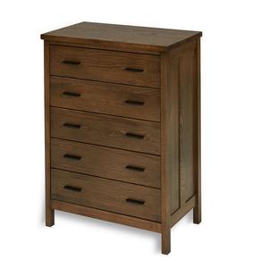 Verona 5 Drawer Chest in Oak #48