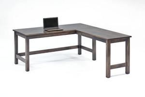 T12997 Desk with T12998 Return Birch Color #27