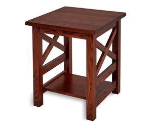 Bench Built Tall End Table