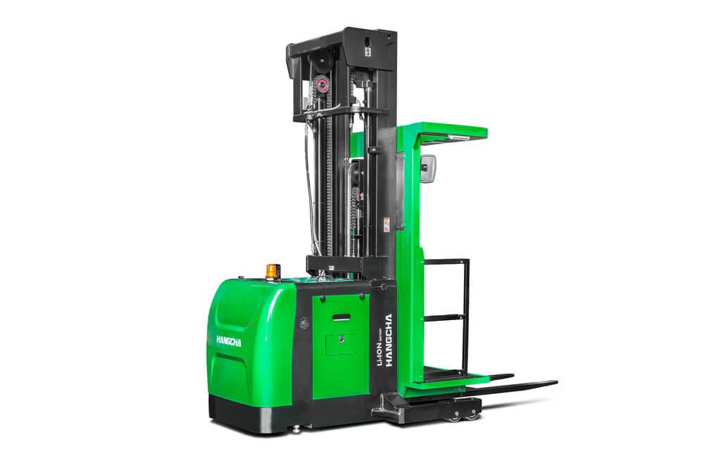 A Series Electric Lithium-ion High Level Order Picker