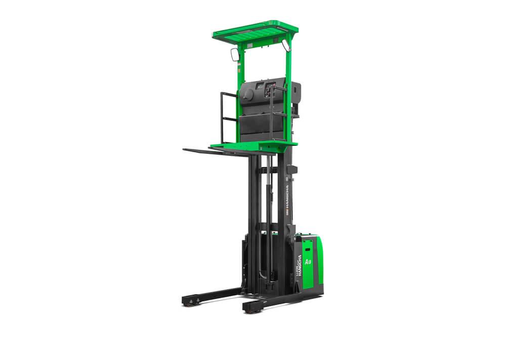 A Series Electric Lithium-ion High Level Order Picker