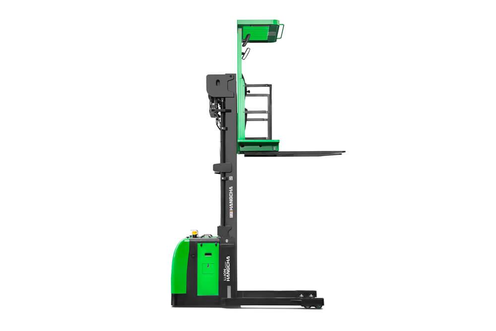 A Series Electric Lithium-ion High Level Order Picker