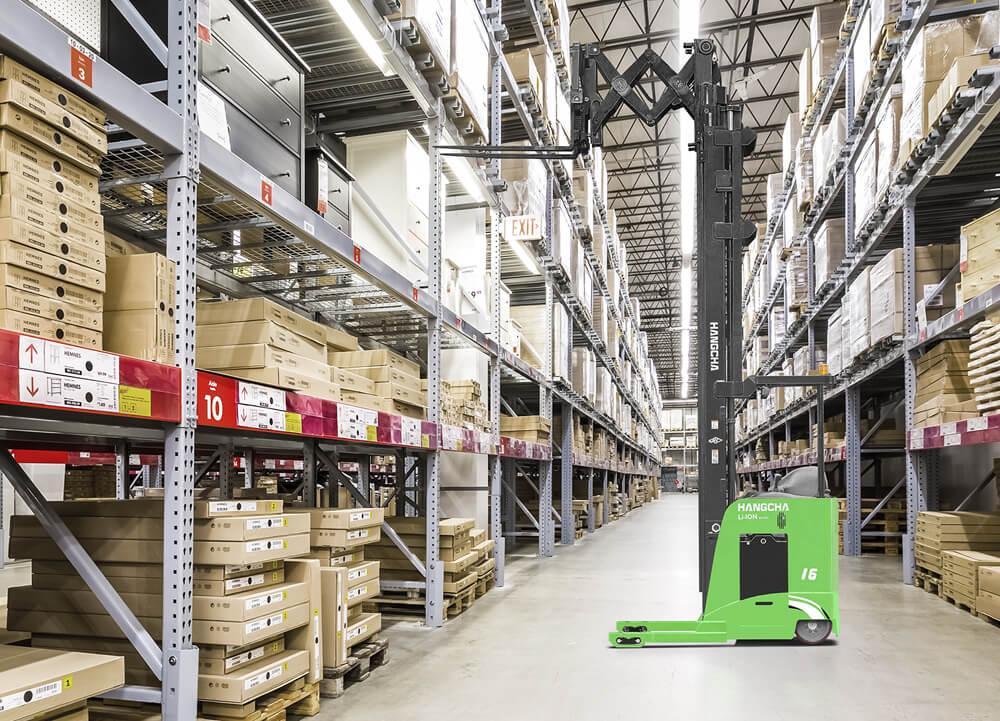 X Series Electric Lithium-ion Pantograph Single Reach Truck
