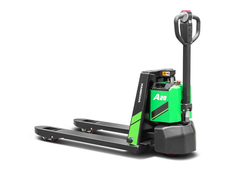A Series Electric Lithium-ion Light Duty Walkie Pallet Jack 4,000lbs