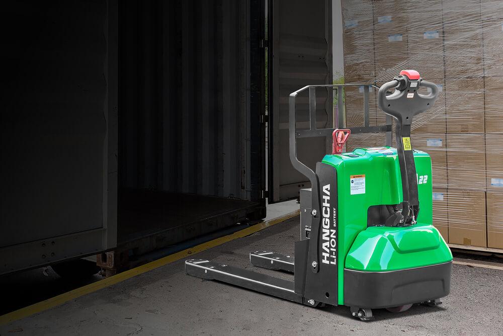 A Series Electric Lithium-ion Walkie Pallet Jack